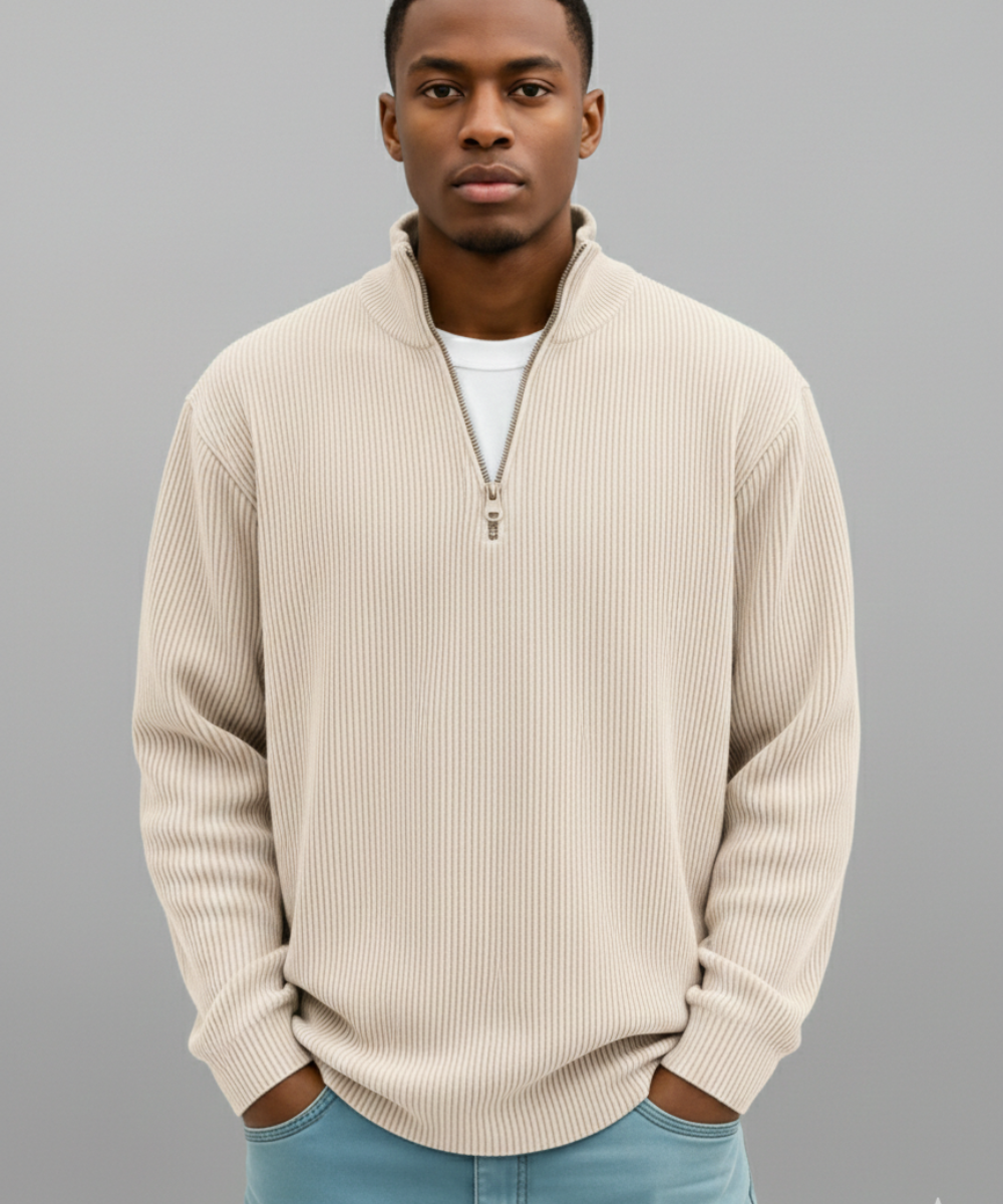 Avora Lyon | Pull zippé élégance confort