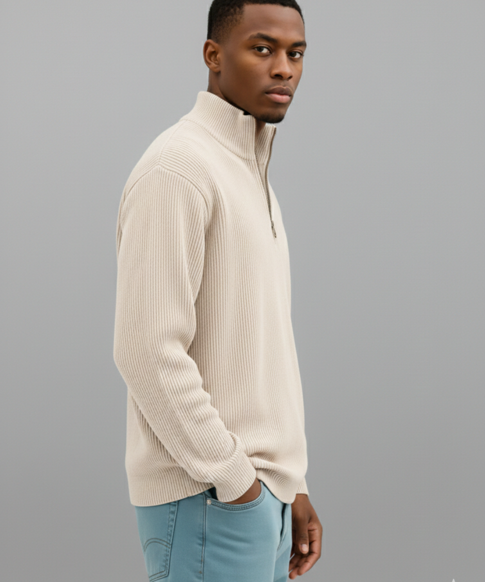 Avora Lyon | Pull zippé élégance confort