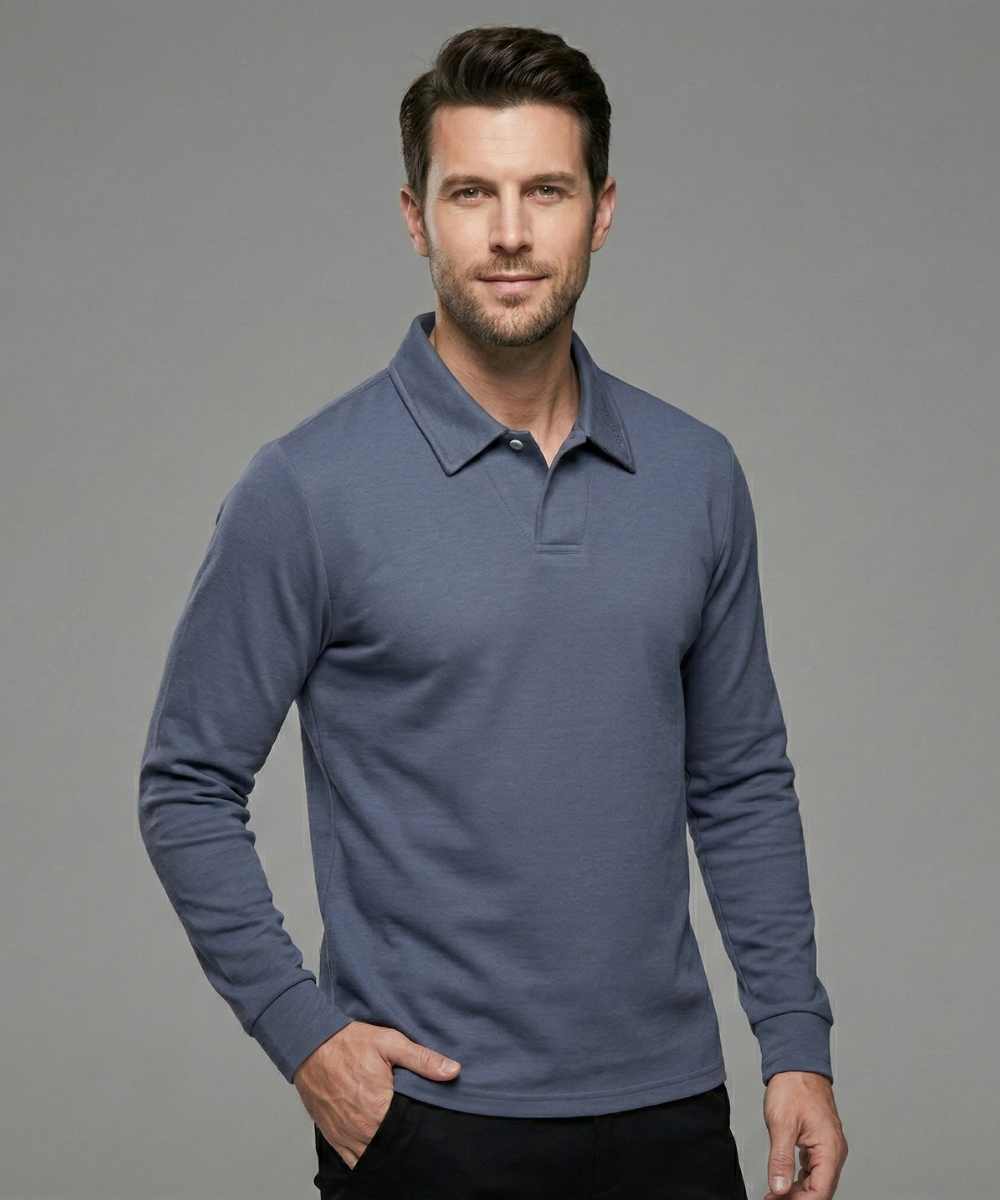 Avora Lyon | Polo homme à manches longues