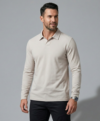 Avora Lyon | Polo homme à manches longues