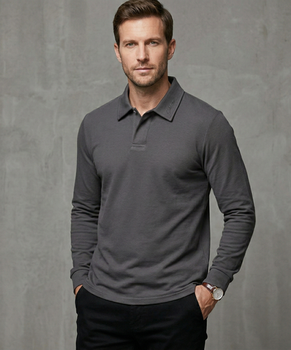 Avora Lyon | Polo homme à manches longues