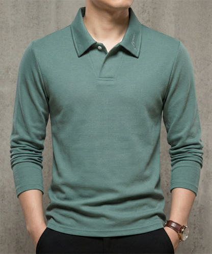 Avora Lyon | Polo homme à manches longues