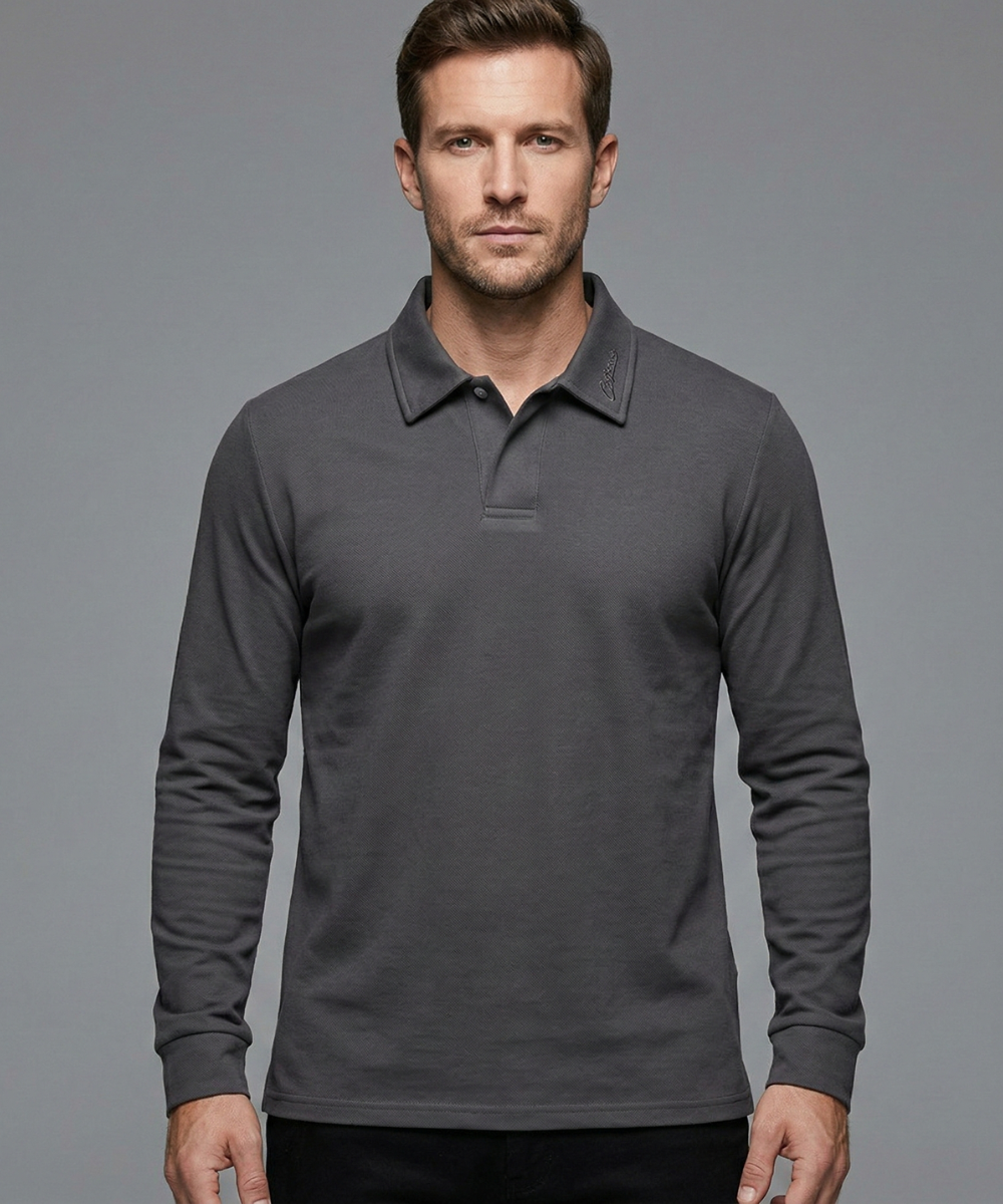 Avora Lyon | Polo homme à manches longues