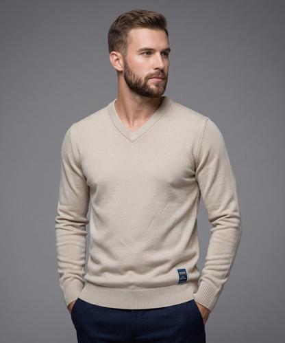 Avora Lyon | Pull tendance pour homme à col en V