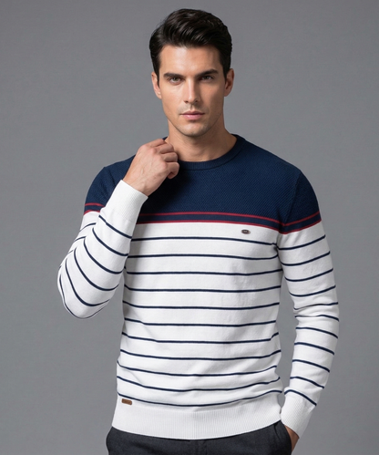 Avora Lyon | Pull rayé pour homme