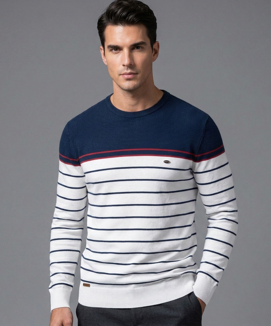 Avora Lyon | Pull rayé pour homme