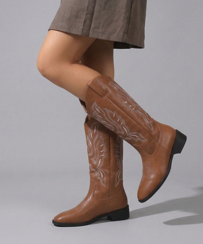 Avora Lyon | Bottes western brodées