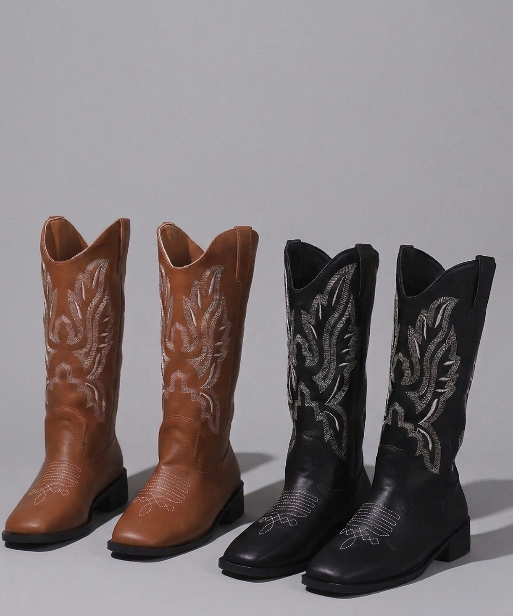 Avora Lyon | Bottes western brodées