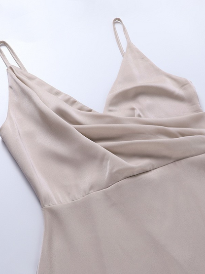 Avora Lyon | Celina satin dress