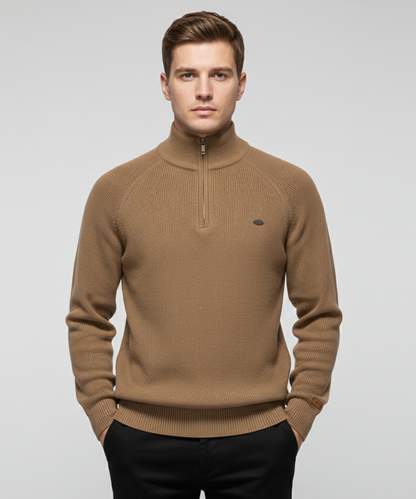 Avora Lyon | Pull homme décontracté et tendance à manches longues avec demi-zip