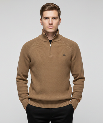 Avora Lyon | Pull homme décontracté et tendance à manches longues avec demi-zip