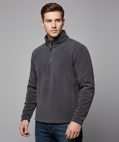 Avora Lyon | Sweat-shirt homme à col montant et demi-zip