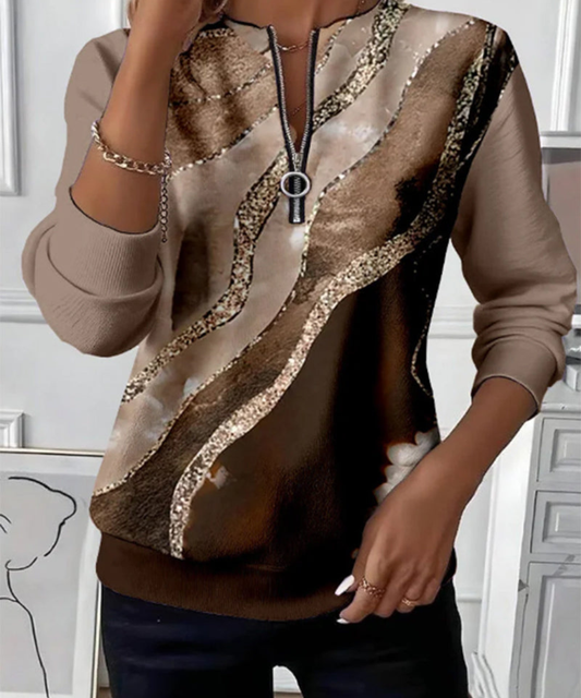 Avora Lyon | Sweat-shirt à demi-zip