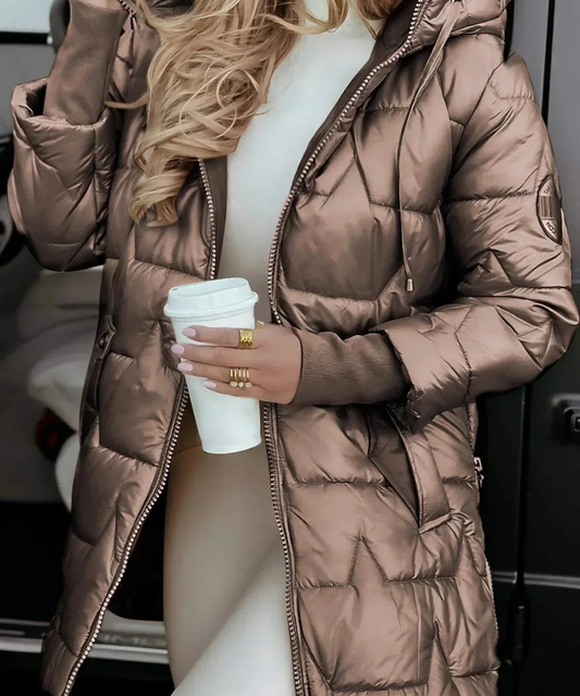 Avora Lyon | Manteau d’hiver élégant contre le froid, avec style