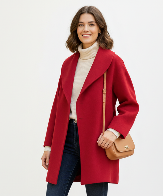 Avora Lyon | Manteau femme à coupe décontractée et élégante