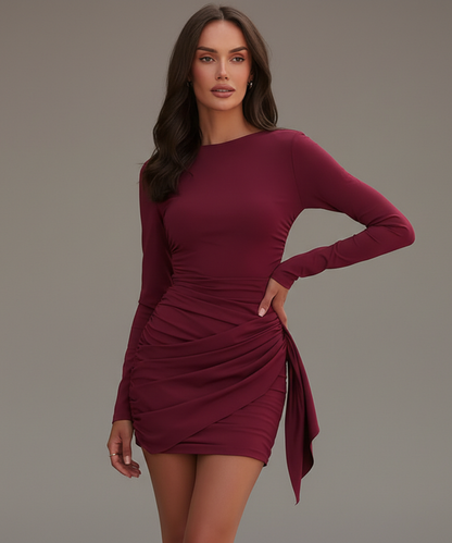 Avora Lyon | Robe élégante à manches longues