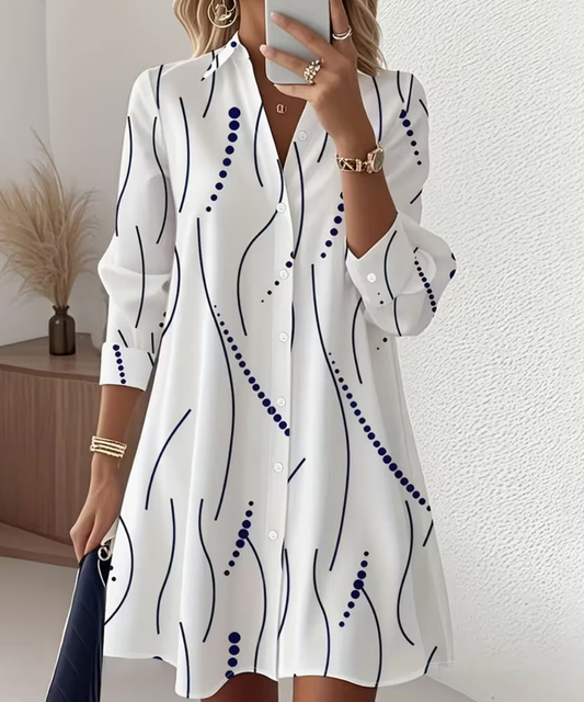 Avora Lyon | Robe chemise élégante et fluide