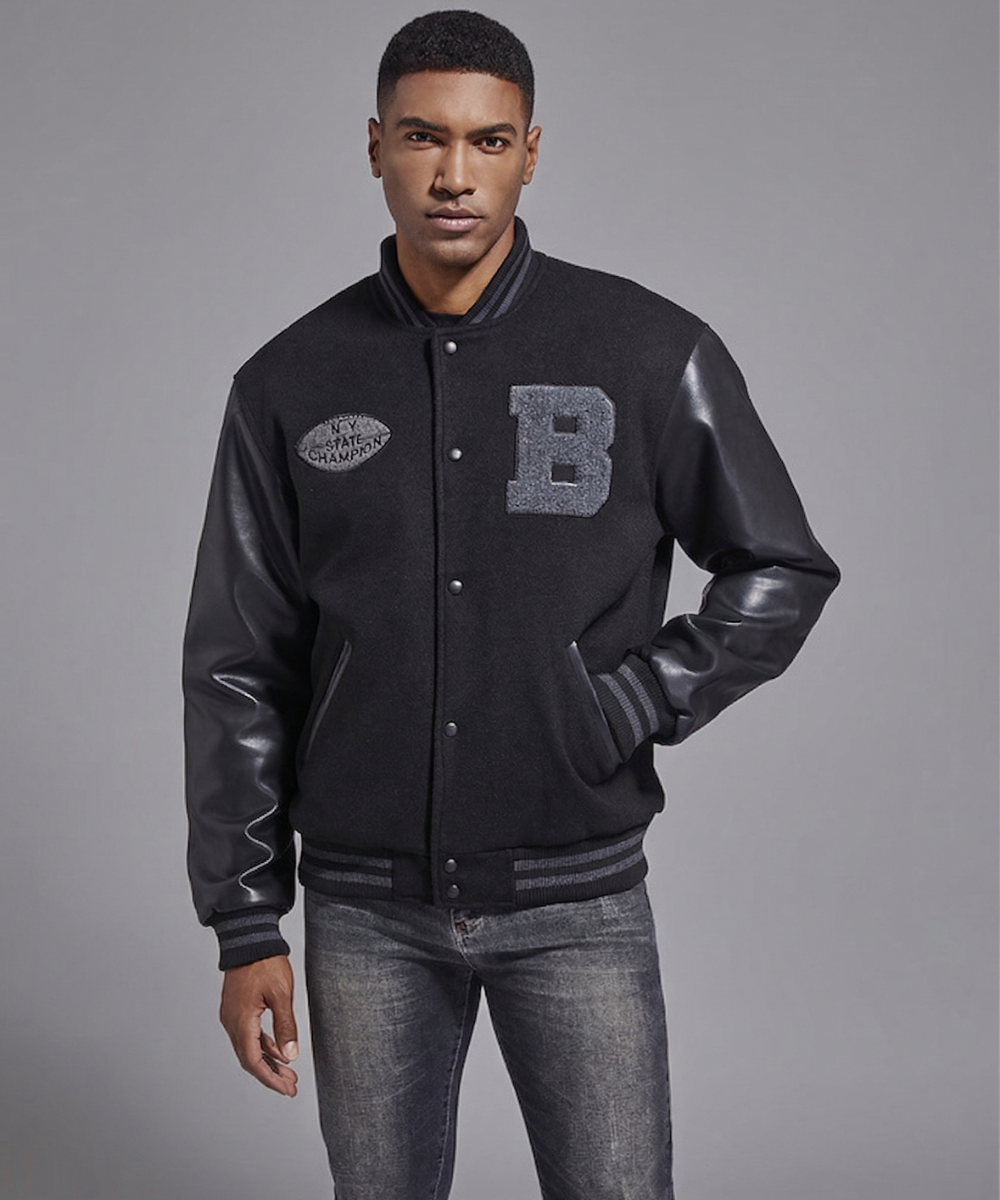 Avora Lyon | Veste de baseball américaine pour hommes
