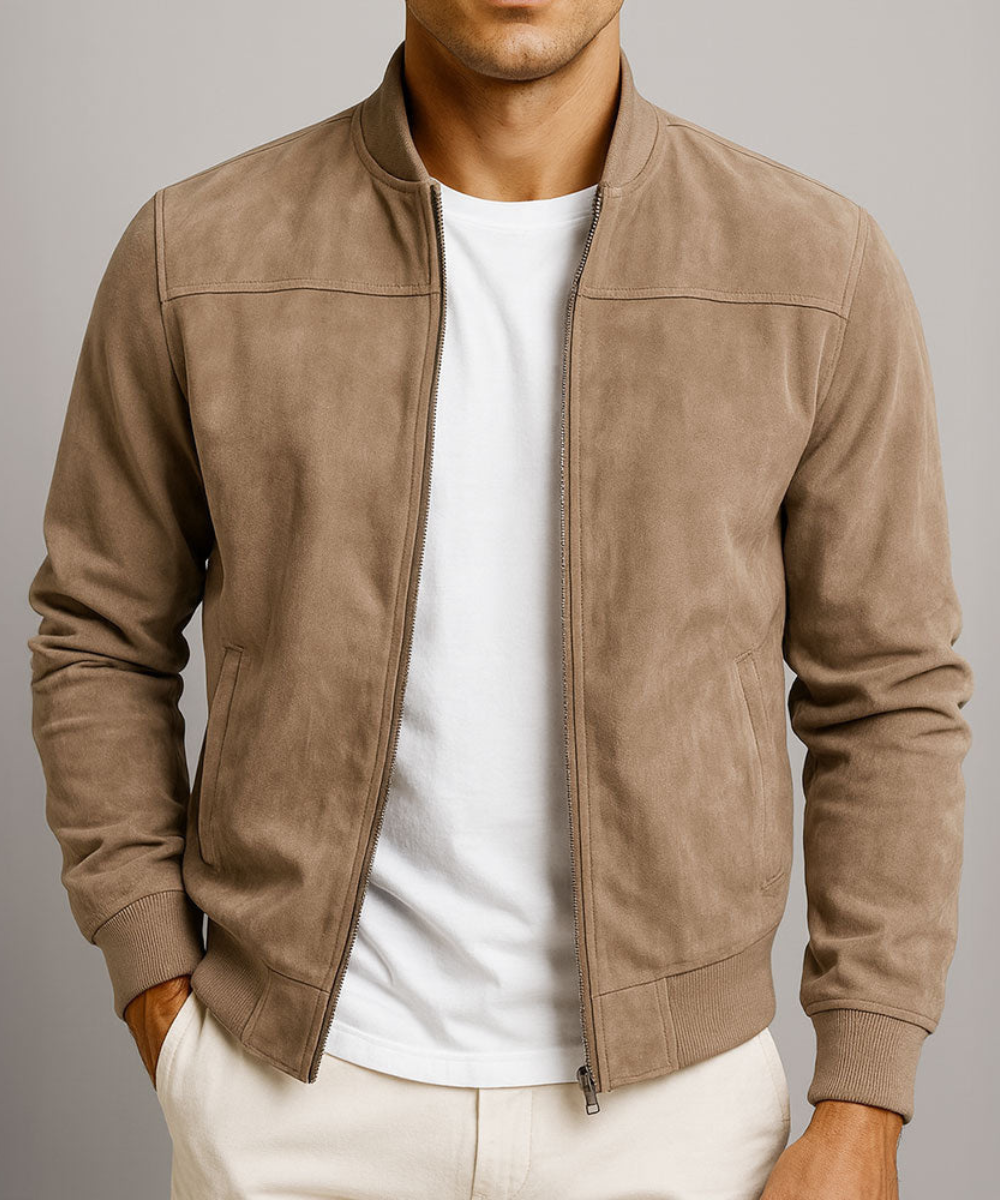 Avora Lyon | Veste en daim pour homme