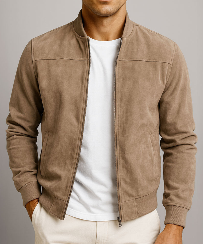 Avora Lyon | Veste en daim pour homme