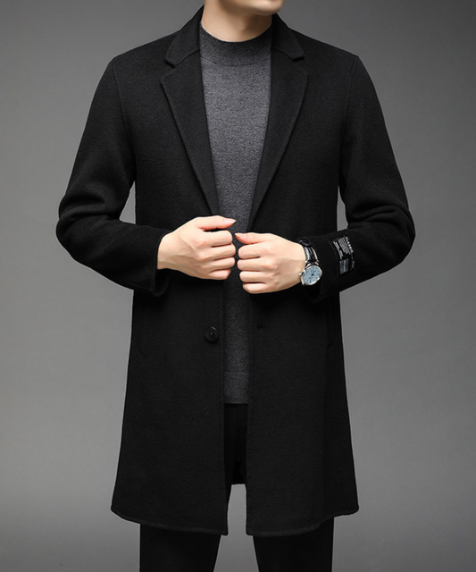 Avora Lyon | Manteau en laine doublé pour homme