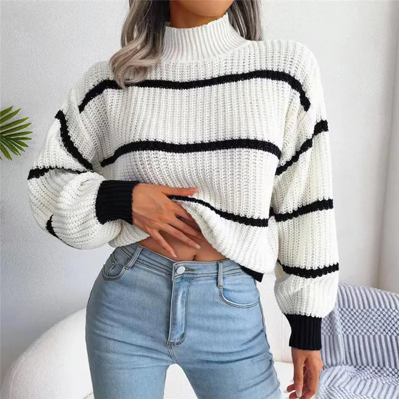 Avora Lyon | Pull rayé féminin & confortable