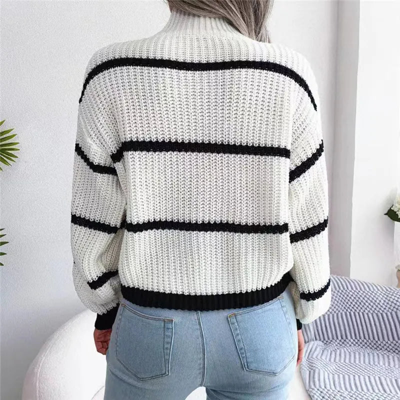 Avora Lyon | Pull rayé féminin & confortable