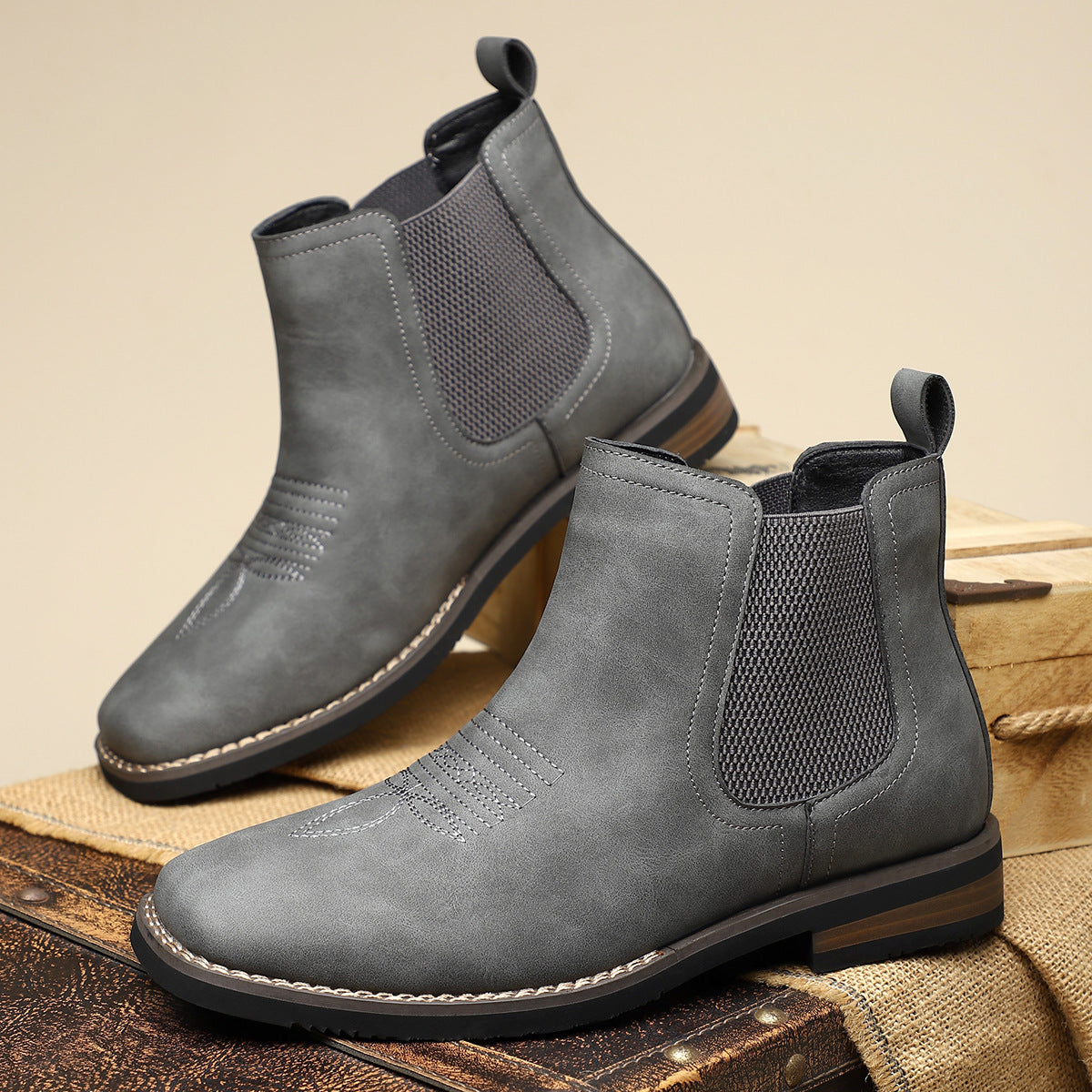 Avora Lyon | Bottes classiques en cuir pour homme