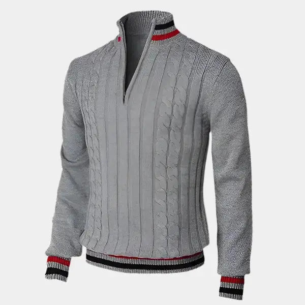 Avora Lyon | Turtleneck and Zip Sweater