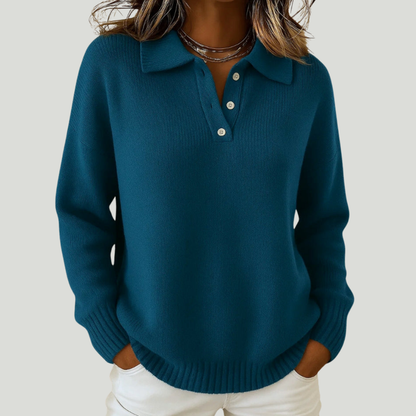 Avora Lyon | Pull doux avec col