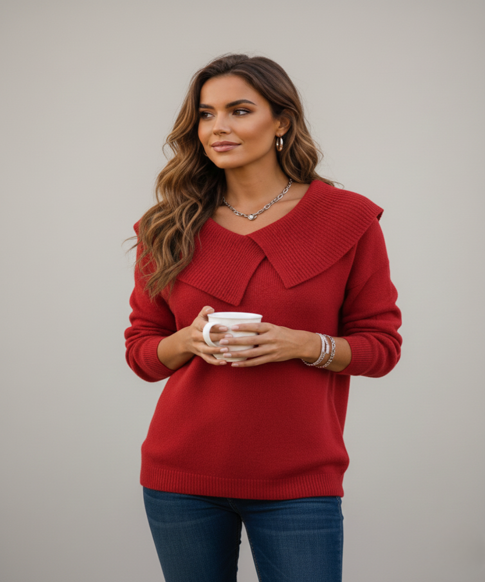 Avora Lyon | Pull chaud à col souple