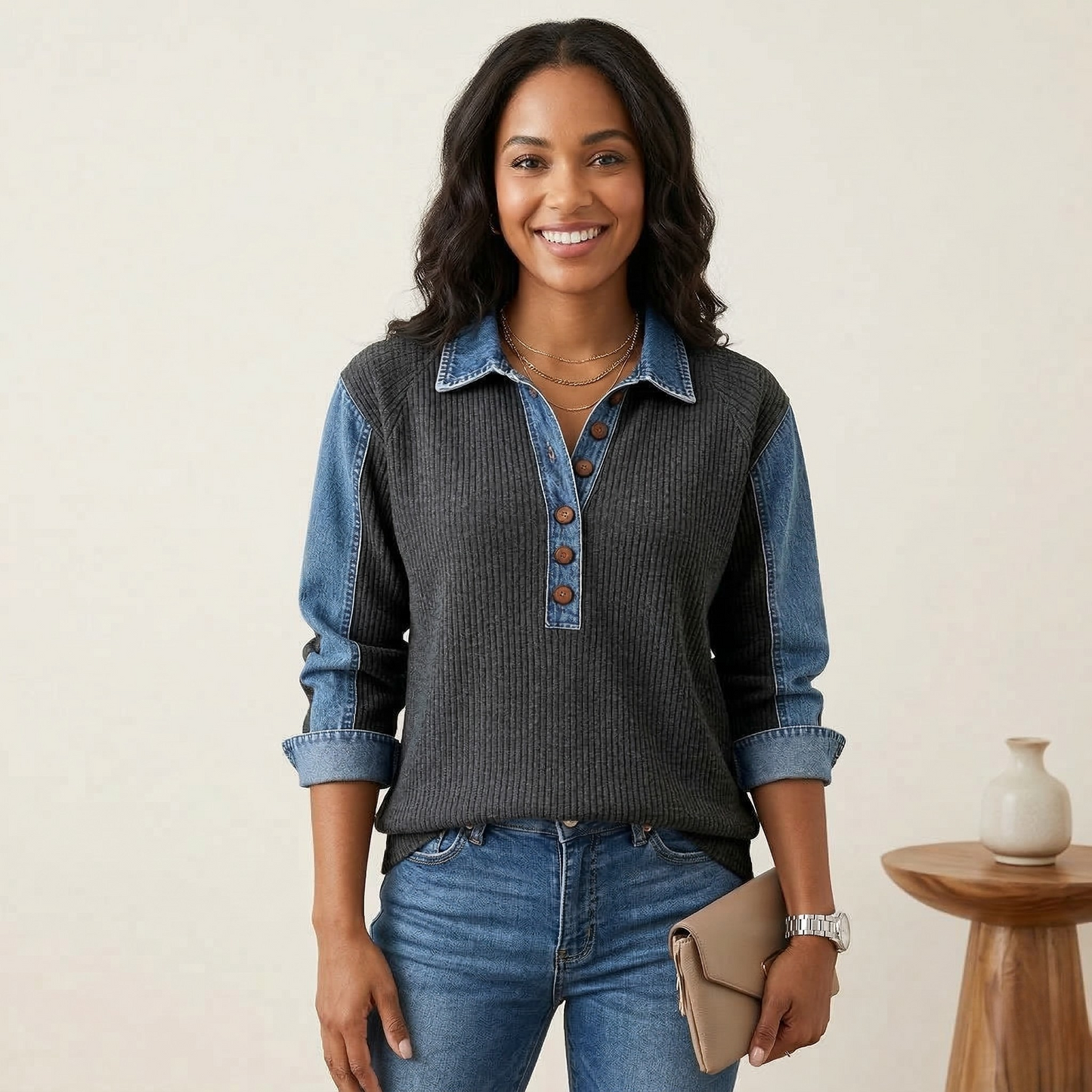 Avora Lyon | Blouse décontractée vintage