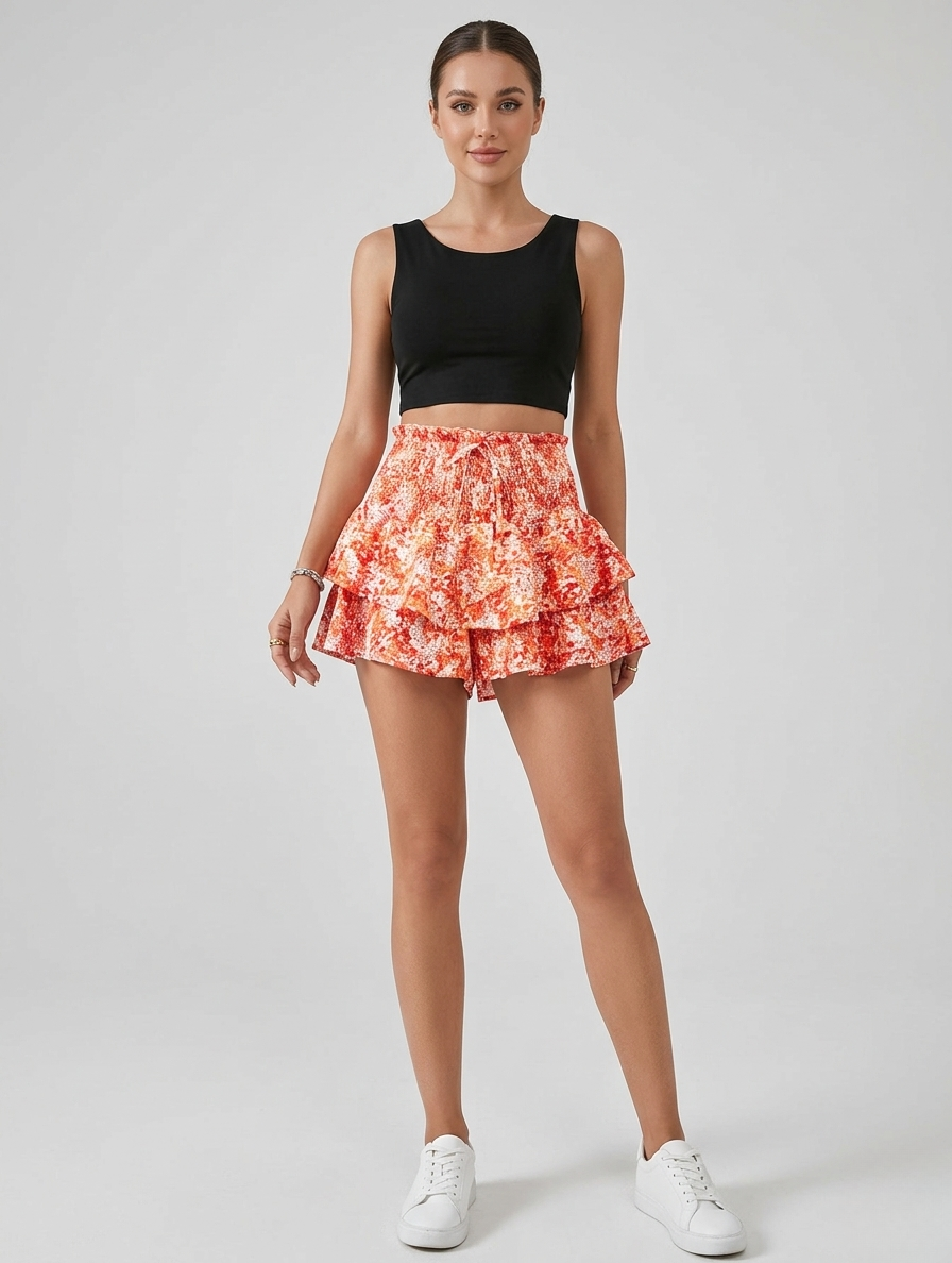 Avora Lyon | Jupe-culotte florale