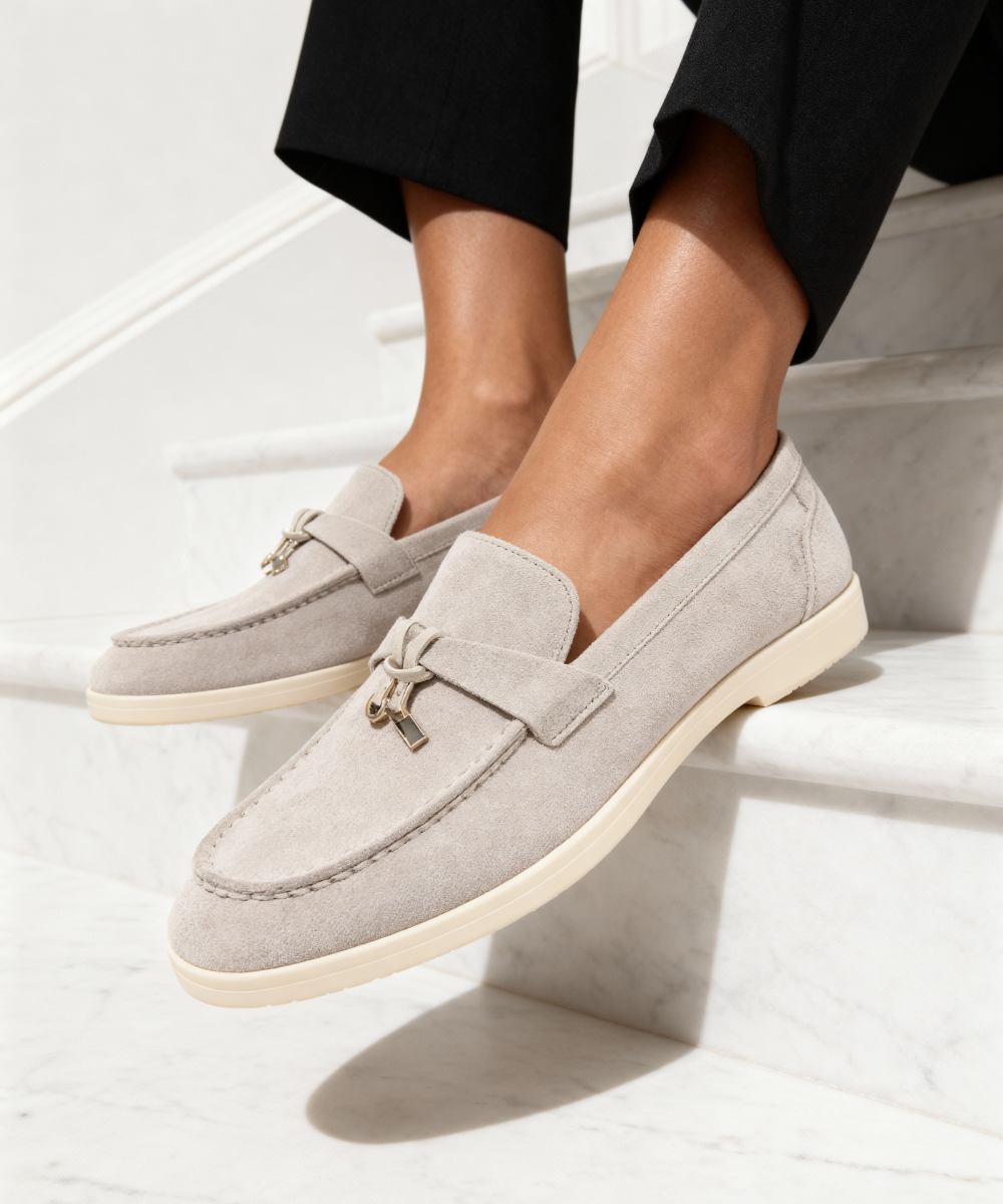 Avora Lyon | Mocassins en daim