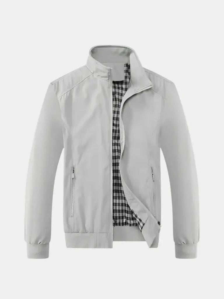 Avora Lyon | Casual Solid Bomber Jacket