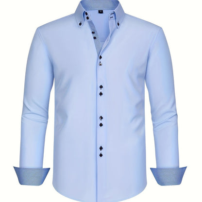 Avora Lyon | Chemise élégante légère avec détails contrastés