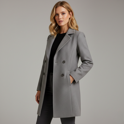 Avora Lyon | Manteau long élégant et intemporel