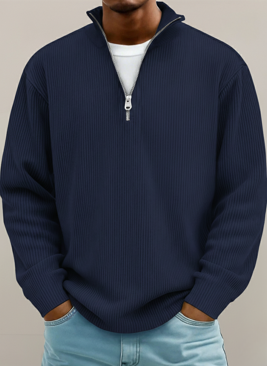 Avora Lyon | Pull zippé élégance confort