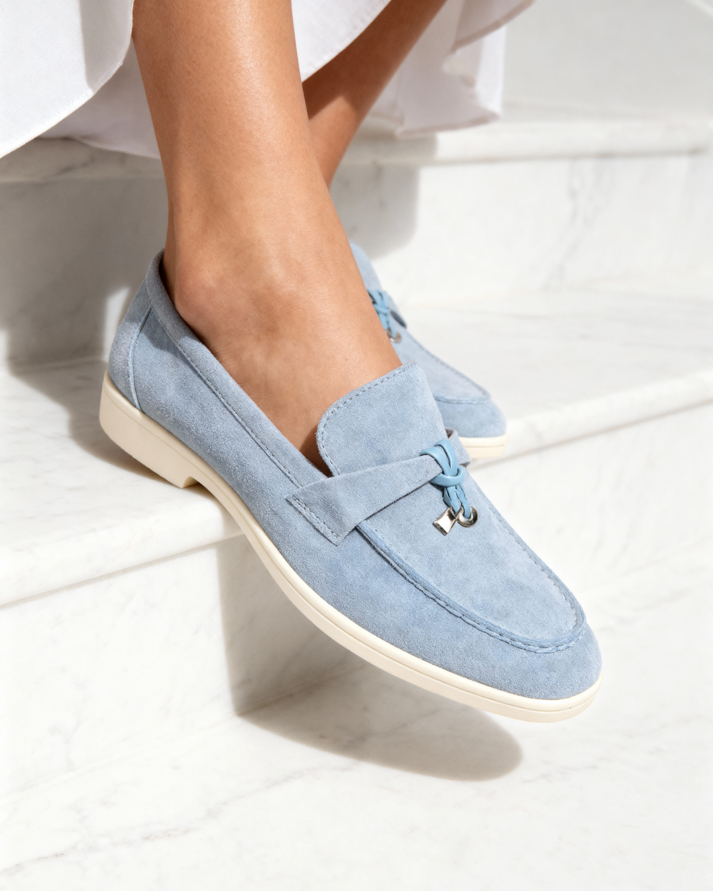 Avora Lyon | Mocassins en daim