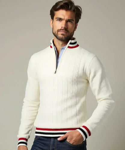 Avora Lyon | Turtleneck and Zip Sweater