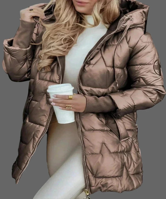 Avora Lyon | Manteau d’hiver élégant contre le froid, avec style