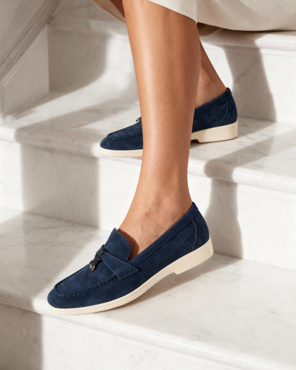 Avora Lyon | Mocassins en daim
