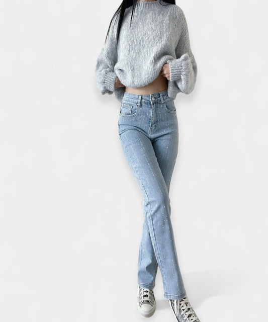 Avora Lyon | Shimmering Denim