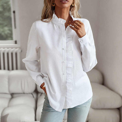 Avora Lyon | Blusa contemporánea con botones